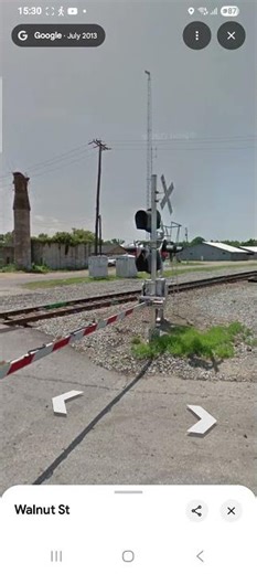 did Google maps go around the barriers or was it a malfution??