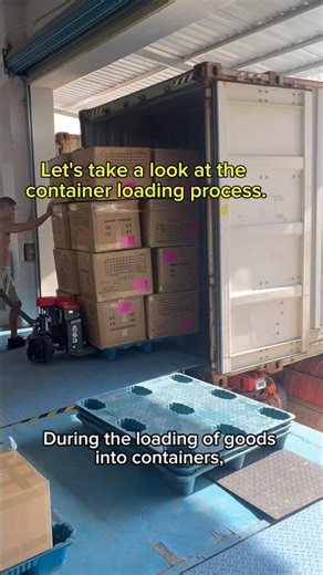 Careful container loading, safe shipping, and on-time delivery.#loading #international #logistics