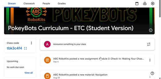 Google Classroom Demo