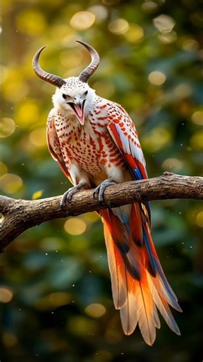 The Most Beautiful Bird in the World Has HORNS?! 😱✨