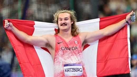 Camryn Rogers secures gold in women's hammer throw