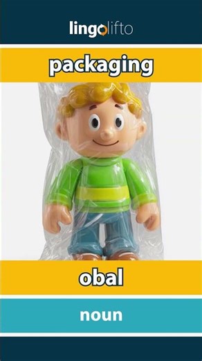 🇬🇧🇸🇰 packaging - obal : learn English : naučme sa anglicky : vocabulary builder