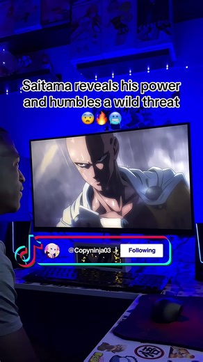 Saitama Shows Incredible Strength in One Punch Man