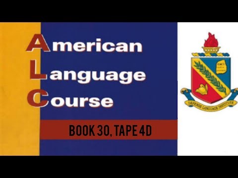 American Language Course Book 30, Tape 4D