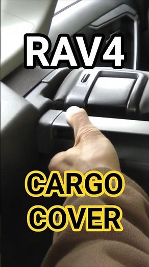 Toyota RAV4 (2019-2025): Secret Cargo Cover Storage Location!