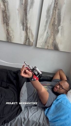 Kaemen Lafleur | I created real-life Spider-Man Webshooters!🕷️ (With a unique twist) #mechanicalengineering #engineering #webshooter #spidermanwebshooter... | Instagram