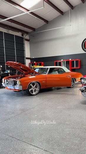 Mandatory to jam classics while sliding in that old school! — Caught @shawn.moss.52 72 Chevelle this past summer getting the paint back to 💎💎💎 Status at @ajw_detailers. LSX set up under the hood featuring @prochargersuperchargers and @holleyperformance components and sitting on 22” @Forgiato @Wheels — My homie @detailerkev one of the only ppl in the world I trust with washing, detailing, paint correcting, or coating my vehicles!! It’s a mandatory process before, during and after show season. 