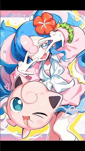 フェアリーフレンズ🩷️🩵 #イラスト #speedpaint #初音ミク #プリン #ポケモン