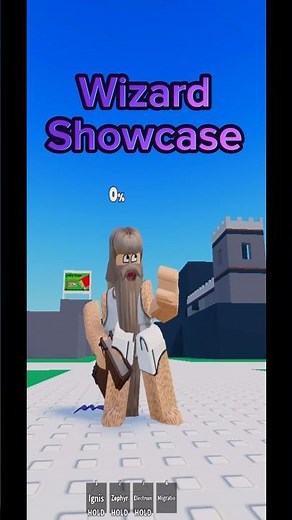 Wizard Showcase 🧙👍Project Smash #roblox #projectsmash #robloxgames #showcase