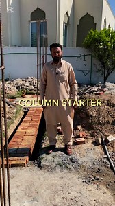21K views · 340 reactions | How to make starter of column .? #constructionservices #starter #qualitywork #lahore #greystructure #lahore | Frontier Construction | Facebook