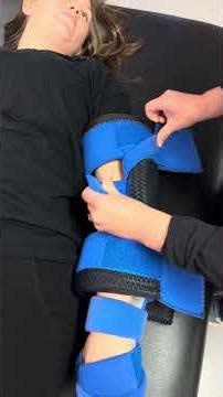 Elbow neuro flex splint don/doff
