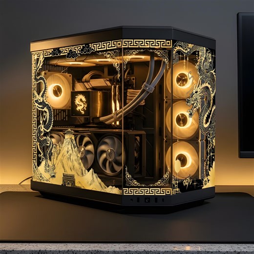 Ancient Dragon PC Case Skin, Sticker - Special Edition Gaming Pc, Decal Gift for Gamers - Etsy
