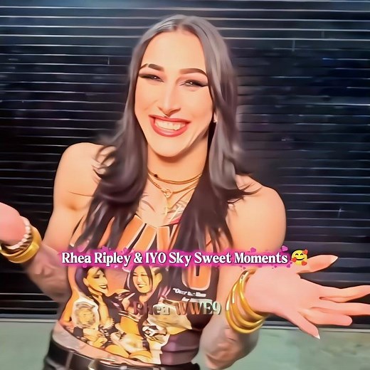 Rhea Ripley & Iyo Sky Sweet Moments 🥰🔥 #wwe #shorts #shortvideo #shortsfeed #edit