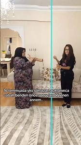 YKS RESULTS VS MY MOTHER! #hayriyeanane #shorts