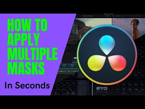 Davinci Resolve - How To Apply Multiple Masks