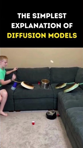 THE SIMPLEST EXPLANATION OF DIFFUSION MODELS #physics #diffusionmodels #vcankanpur #simplest