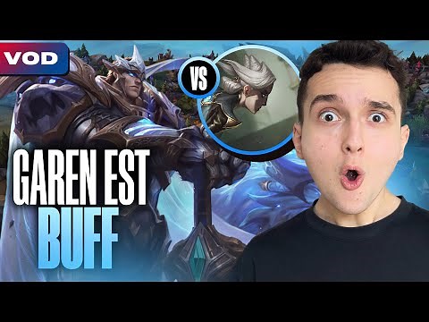 JE TESTE LE BUFF DE GAREN - SoloQ Challenger Top - Garen vs Camille - Patch 25.18