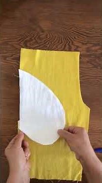 Easy and Simple Method for Sewing Pants Pockets ✂️👖