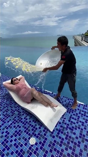 very nice funny swimming pool photoshoot #funny #swimmingpool #streetphotography