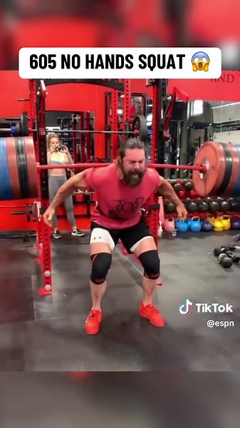 605 No Hands Squat Workout Challenge