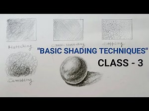 Basic Shading Techniques for Beginners | Simple Step by Step Tutorial |Learn Art by Ma’am 🎨”