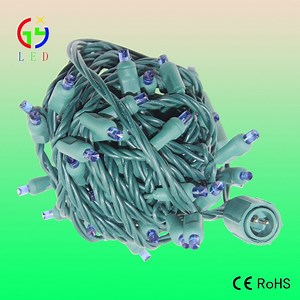 [Hot Item] Balled Shape LED 5mm String Light with Coaxial Plugs for Holiday Lighting