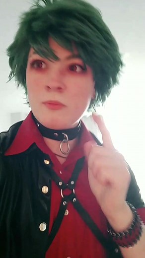 DIY makeup hack for when you forget to bring liquid latex and paint to con. #wondercon2022 #wondercon #todoroki #villaindeku #animetrauma