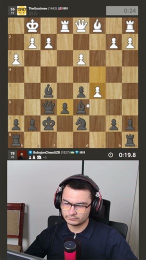 Alien Gambit attack 👾👀 #chess #shorts