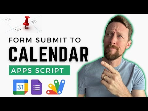 How to Create a Calendar Event from a Form with Apps Script [Step-by-Step]