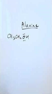 From Alcohol to an Amino acid