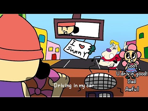 【parappa animation】Driving in my car🚗 meme