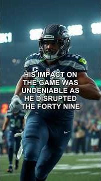 🔥 Nick Emmanwori Dominates! Seahawks Triumph Over 49ers 🏈 #NFL #Football