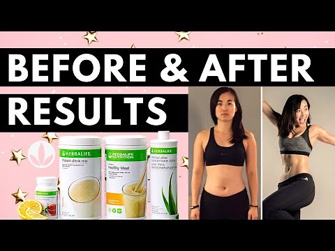 Herbalife Before and After | My Results Using Herbalife Products
