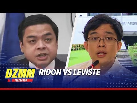 Ridon tinawag na 'super sinungaling' si Leandro Leviste | DZMM TeleRadyo