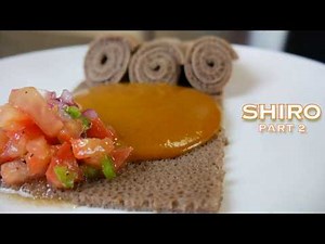 BEST ETHIOPIAN FOOD : SHIRO RECIPE PART 2 - ቀላል የሽሮ አሰራር