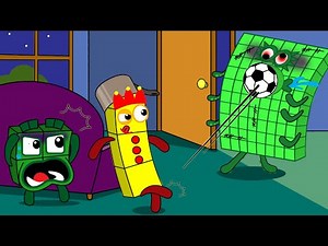 Oh No! Numberblocks 80 Turn into a Zombie | Numberblocks fanmade coloring story