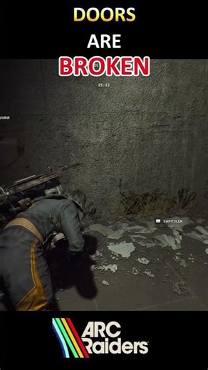 ARC Raiders - Doors are broken #shorts #arcraiders #gaming