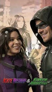 Kate Bishop and Green Arrow… should this even exist? 😳