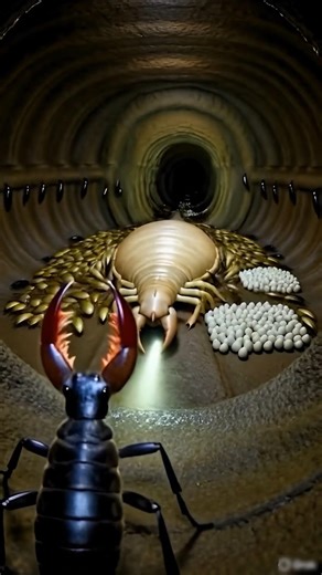 POV: Inside a Subterranean Termite Soldier Colony | Real Mounted Micro-Camera Footage Documentary)😯