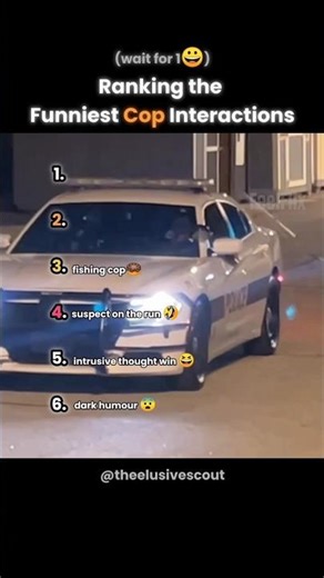 Ranking the funniest cop interactions