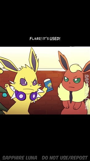 Jolteon gets the worse secret Santa #ProblematicEeveelutions