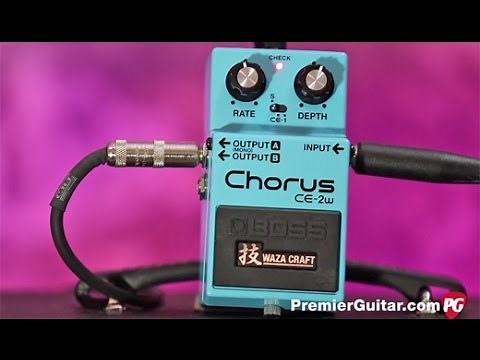 Review Demo - Boss CE-2w Chorus Waza Craft