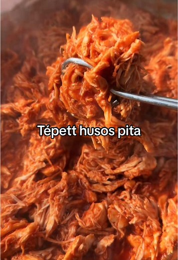 Tépett húsos pita recept elkészítése lépésről lépésre