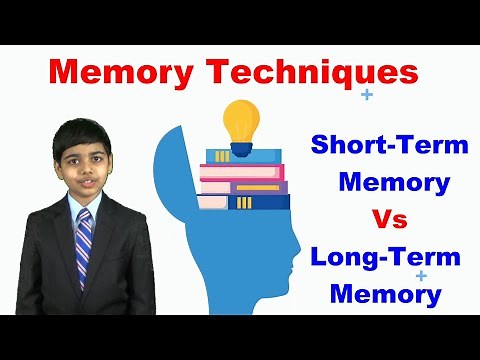 Short Term Memory | Long Term Memory | Study Smart | Memory Techniques
