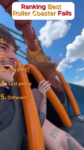 Ranking Best Roller Coaster Fails