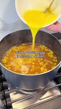 The kids were craving some Chinese Chicken Corn Egg Drop Soup for dinner! It tastes so good and i...