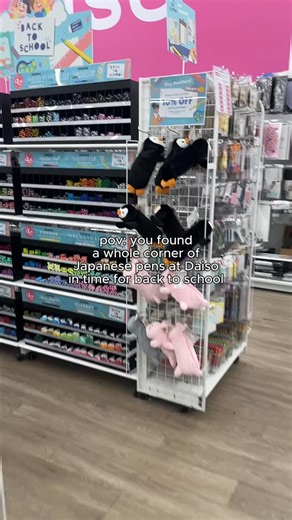 21K views · 134 reactions | The hardest part of back-to-school? Picking just one pen at Daiso  #discoverdaiso #daisousa #backtoschool #pens #writingtools | Daiso USA | Facebook
