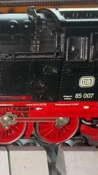 Märklin 3309 H0 AC Dampflok BR 85 Ep.III DB mit Telex analog #shorts