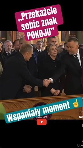 A wonderful moment at the funeral of Mr. Łukasz Litewka