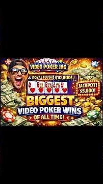 Greatest Video Poker Wins EVER Recorded! Video Poker Jag Part 3 #videopoker #casino #jackpot #casino